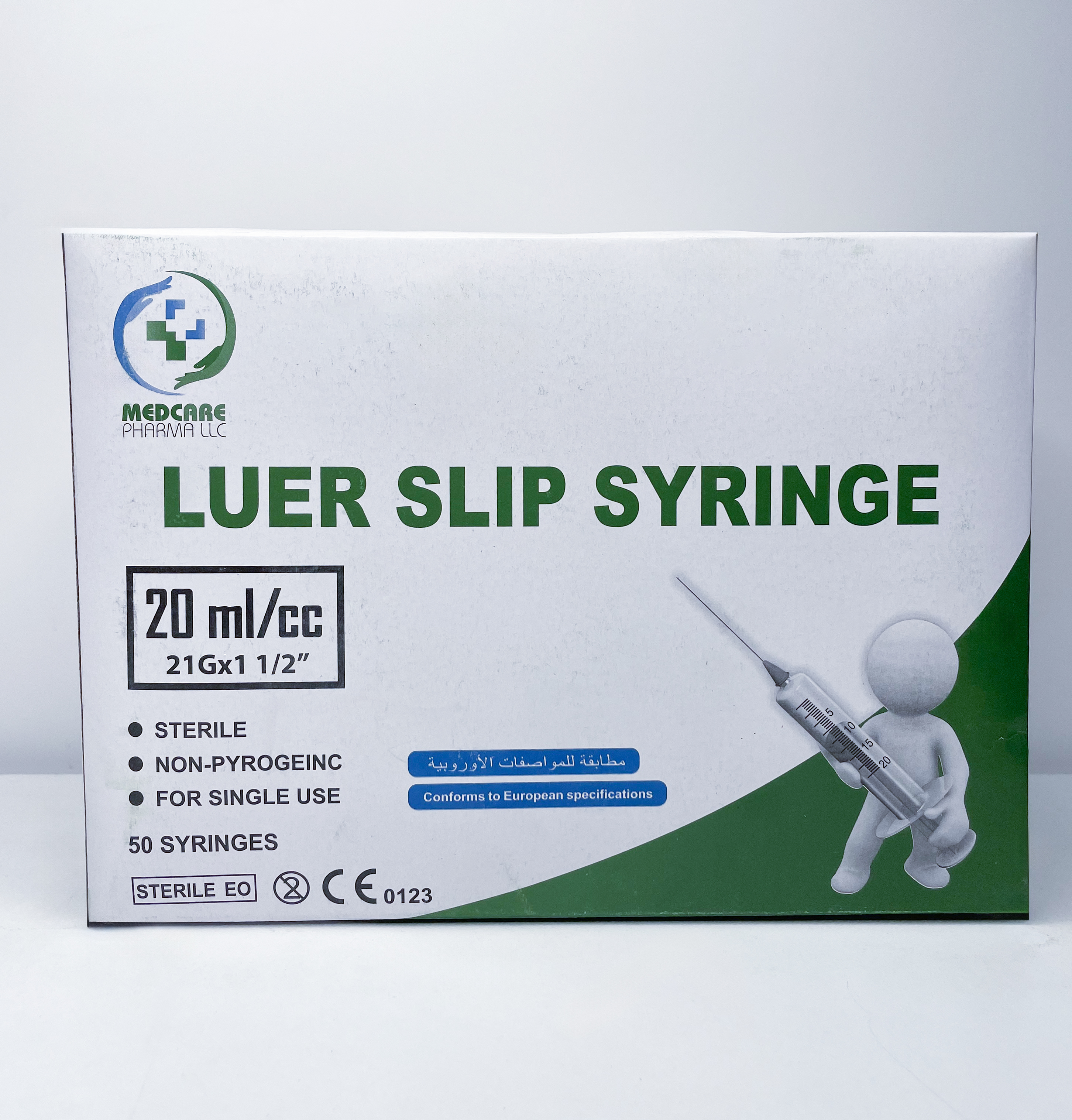 محاقن Luer Slip Syringe 20 ml